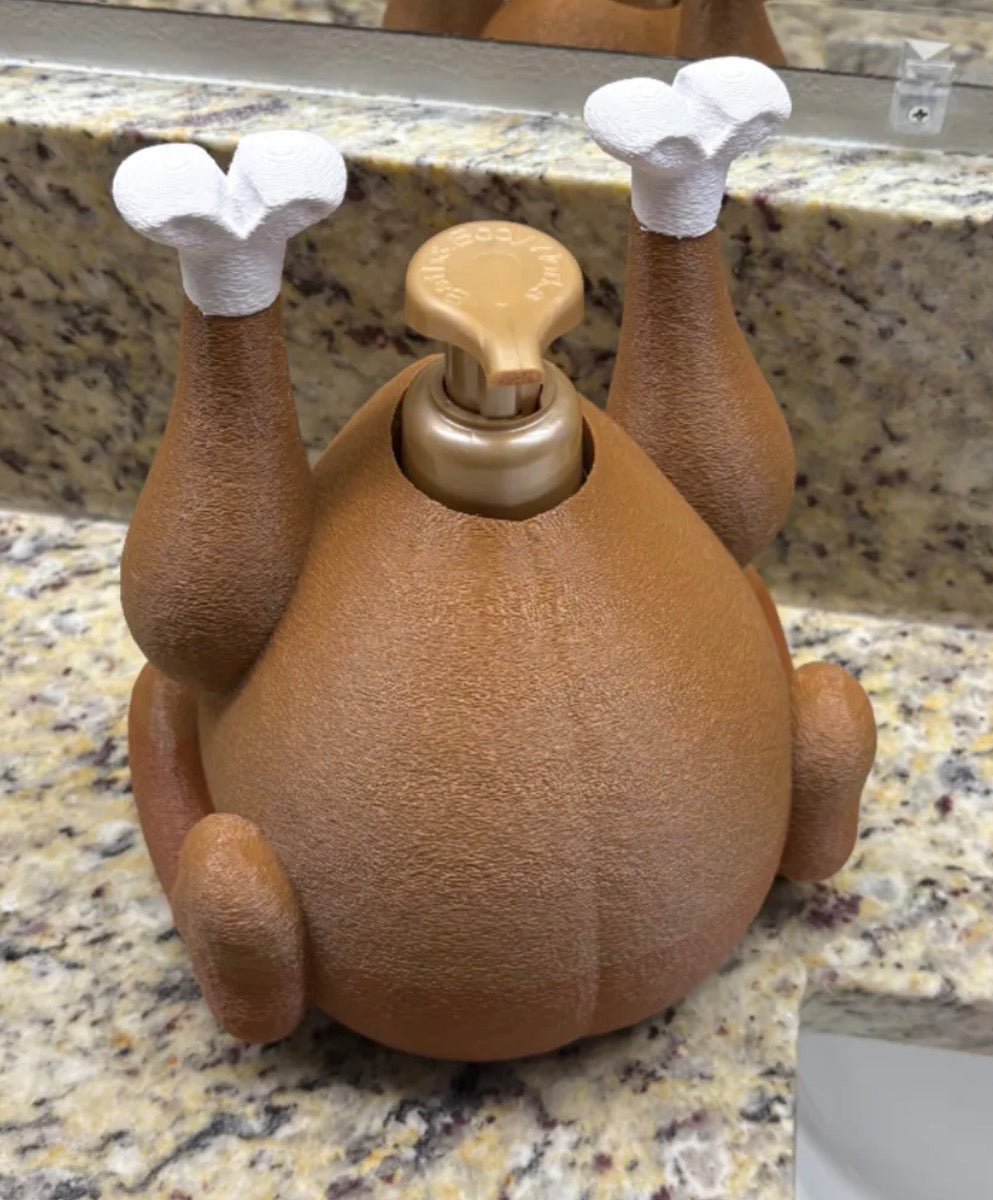 Thanksgiving Turkey Foaming Soap Holder
