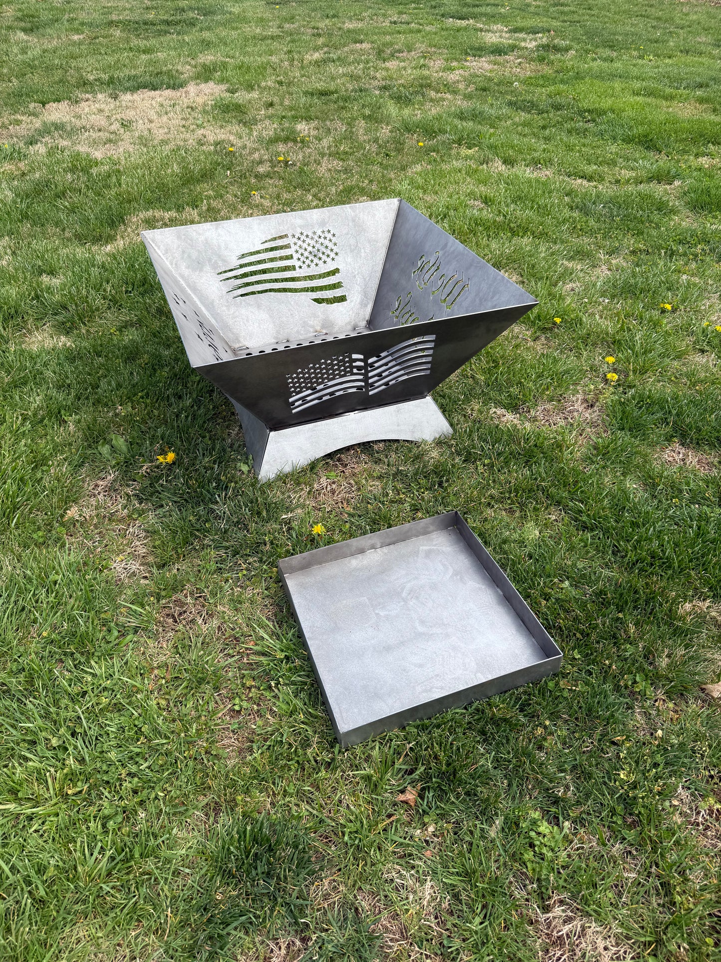 Patriotic Fire Pit