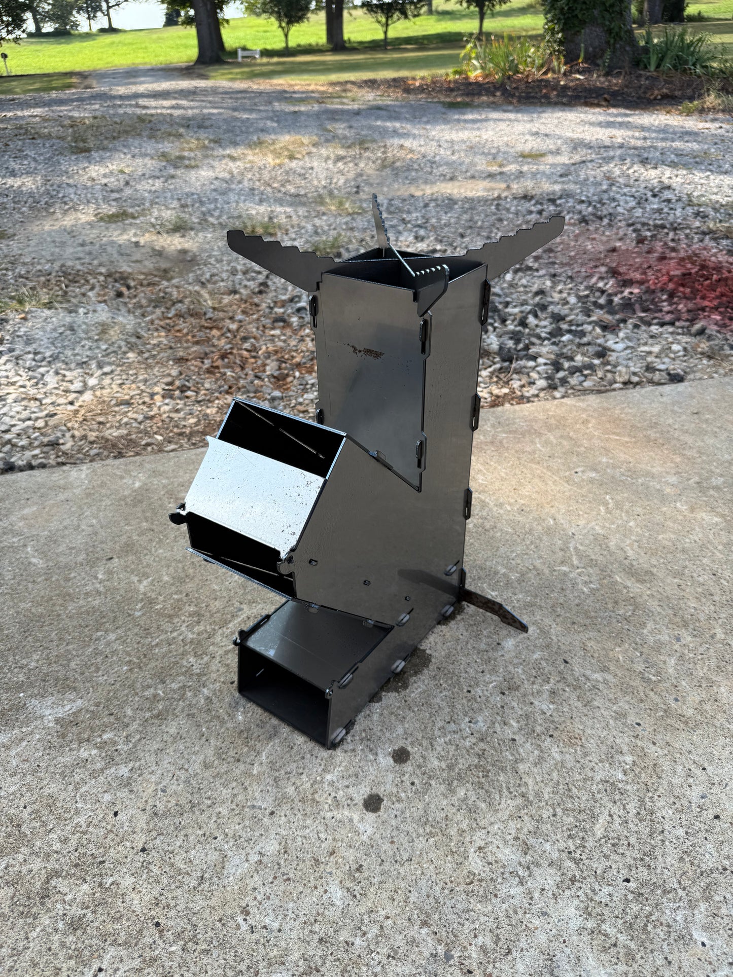 Collapsible Rocket Stove