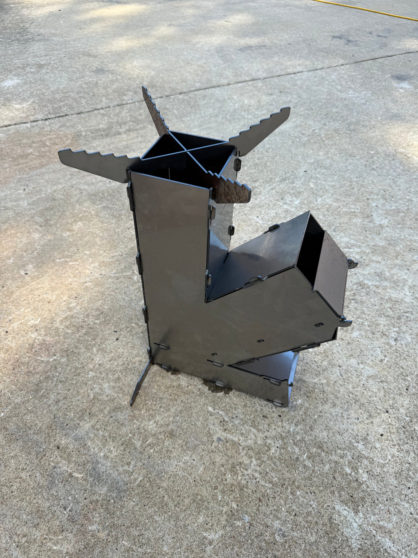 Collapsible Rocket Stove