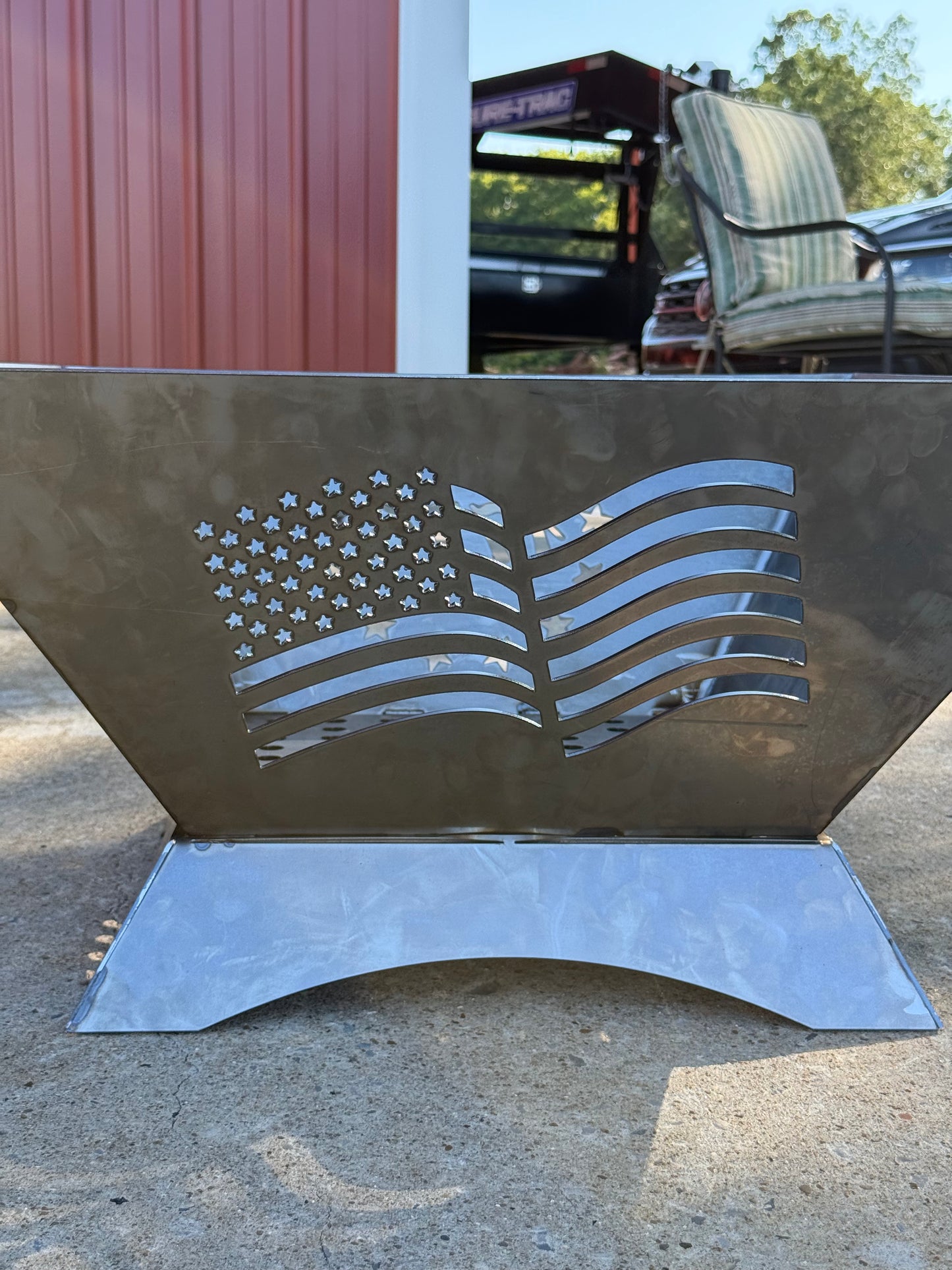 Patriotic Fire Pit