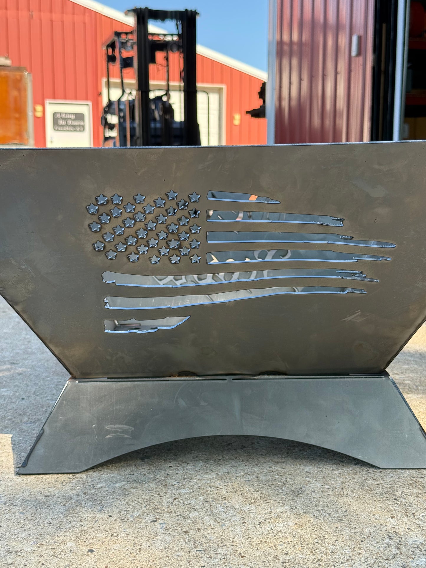 Patriotic Fire Pit