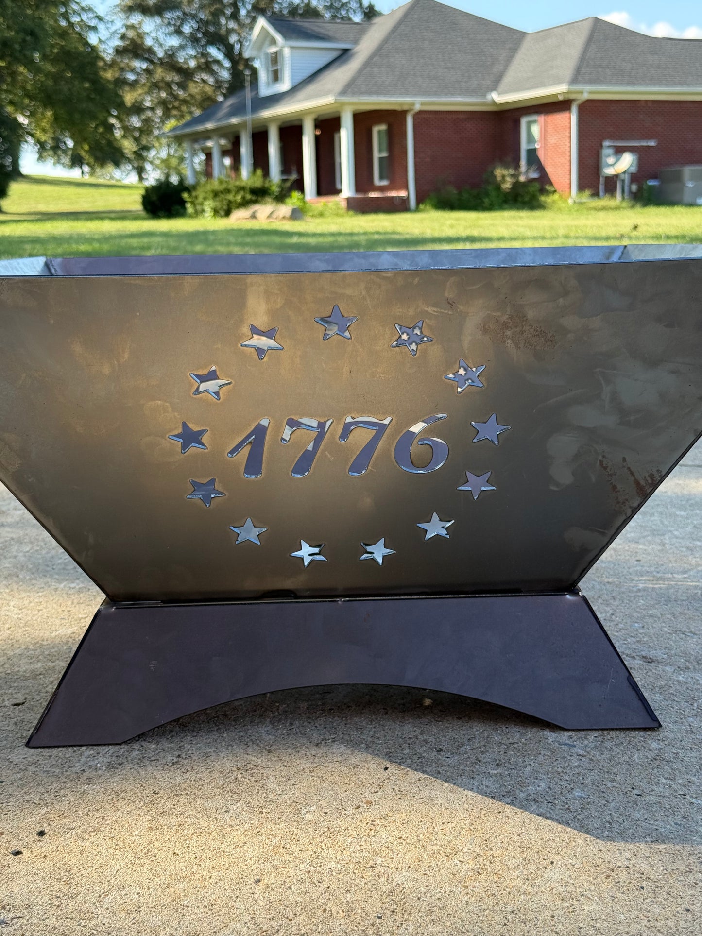 Patriotic Fire Pit