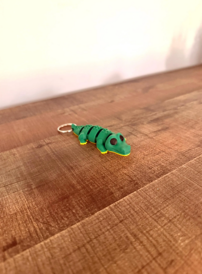 Articulated 3D Printed Animal Key Chains