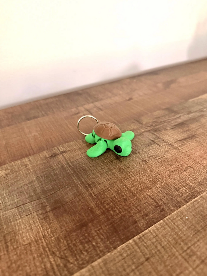 Articulated 3D Printed Animal Key Chains