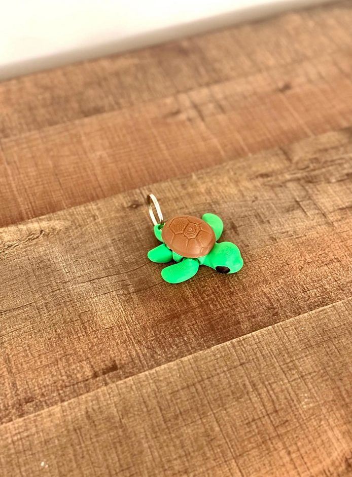 Articulated 3D Printed Animal Key Chains