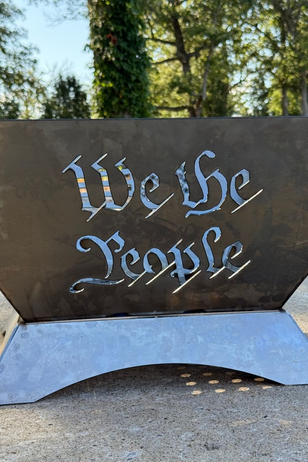 Patriotic Fire Pit