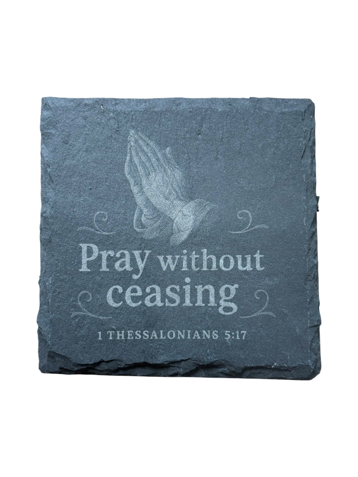 Slate Scripture Coasters