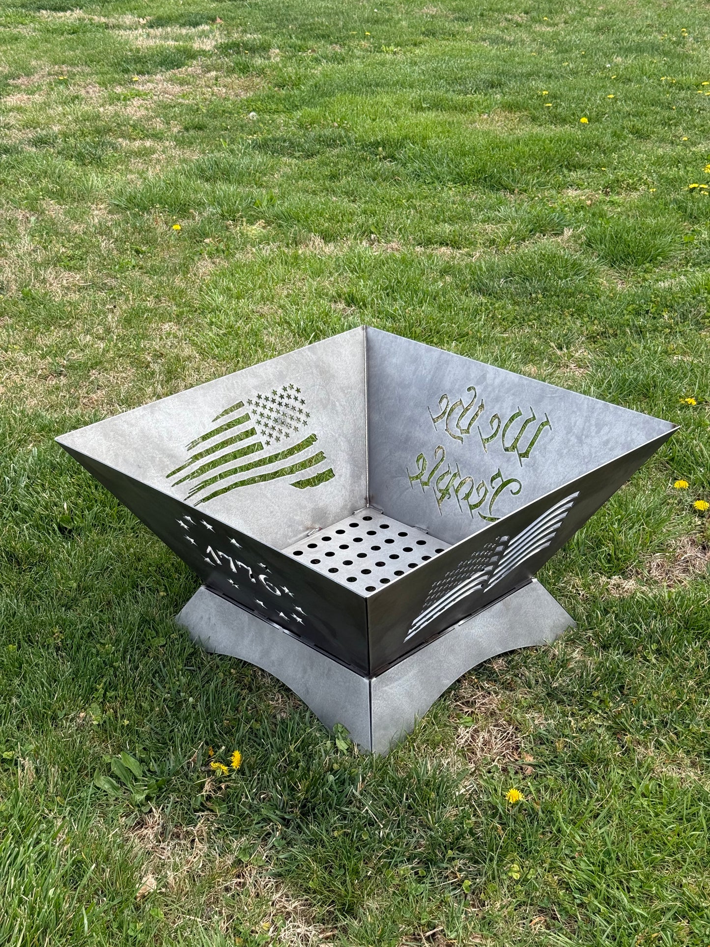 Patriotic Fire Pit