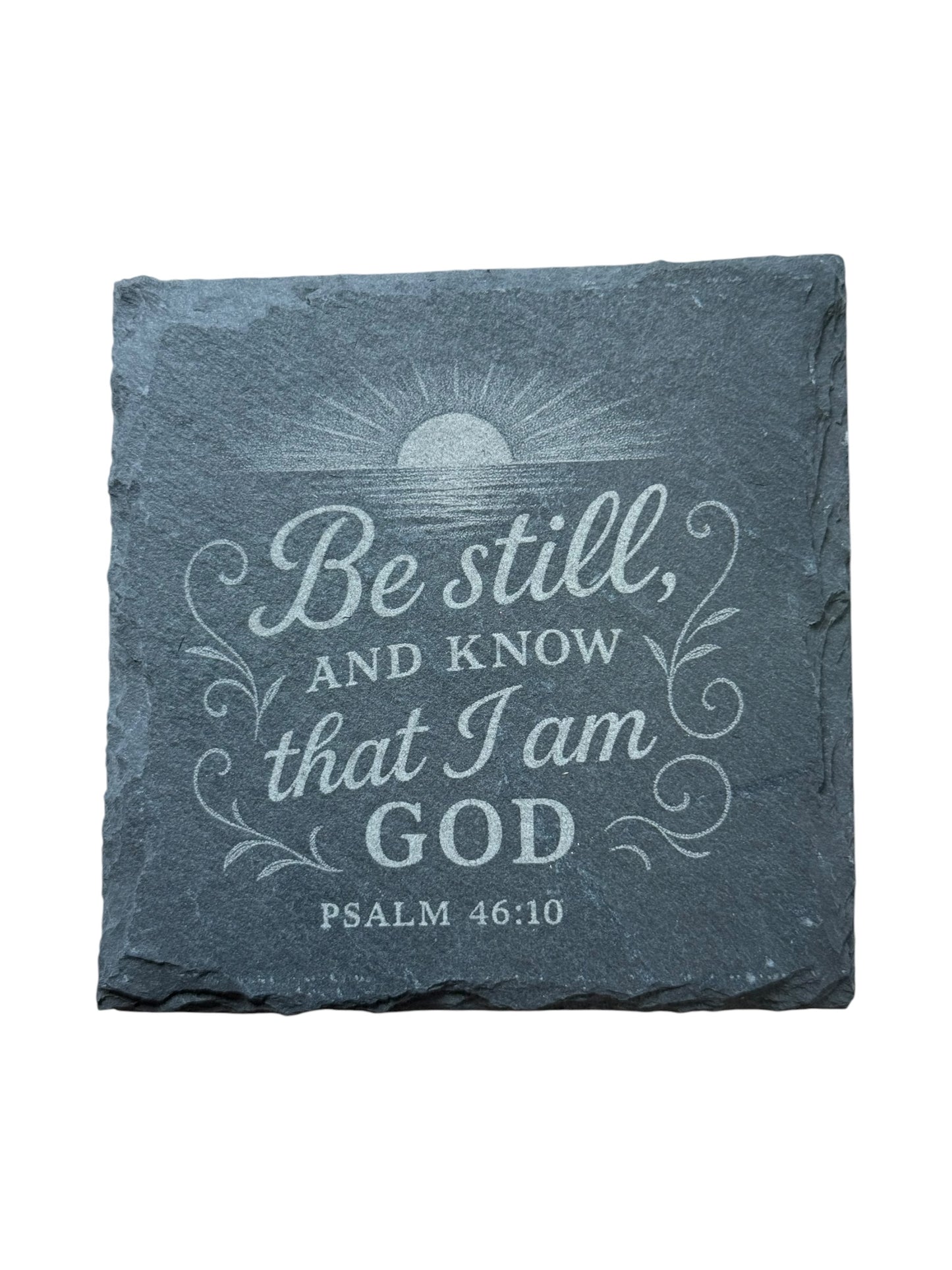 Slate Scripture Coasters