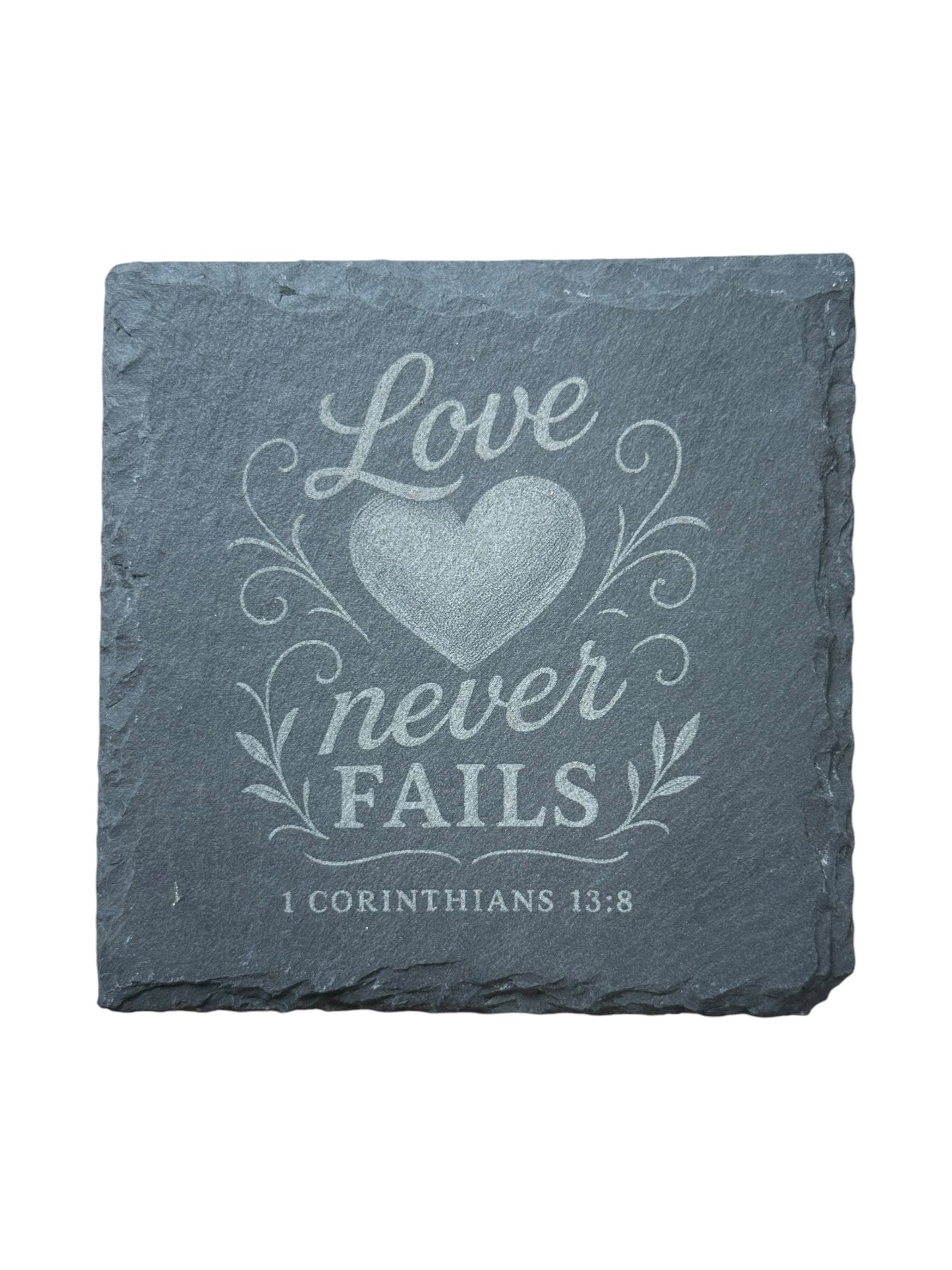 Slate Scripture Coasters