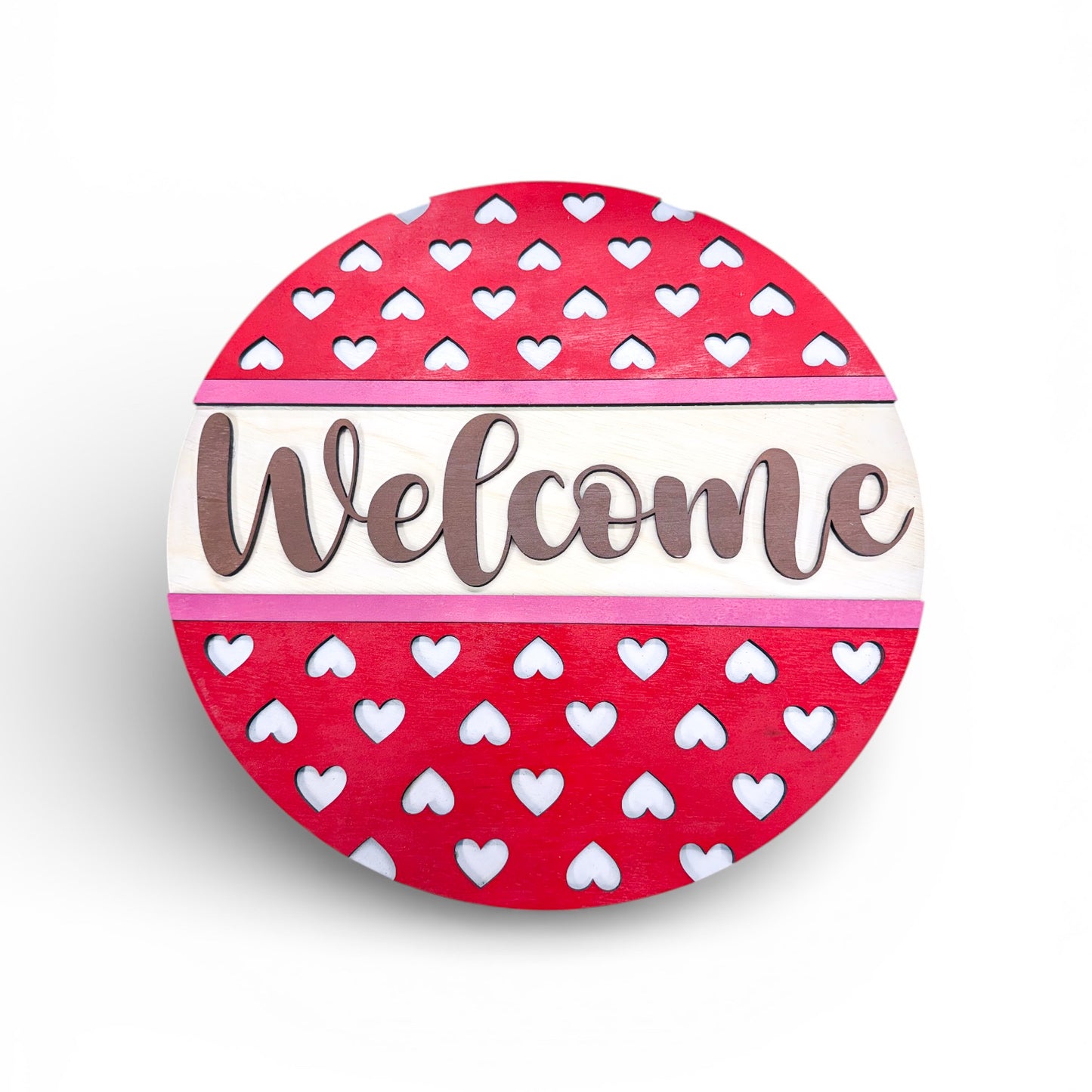 Welcome Heart Sign