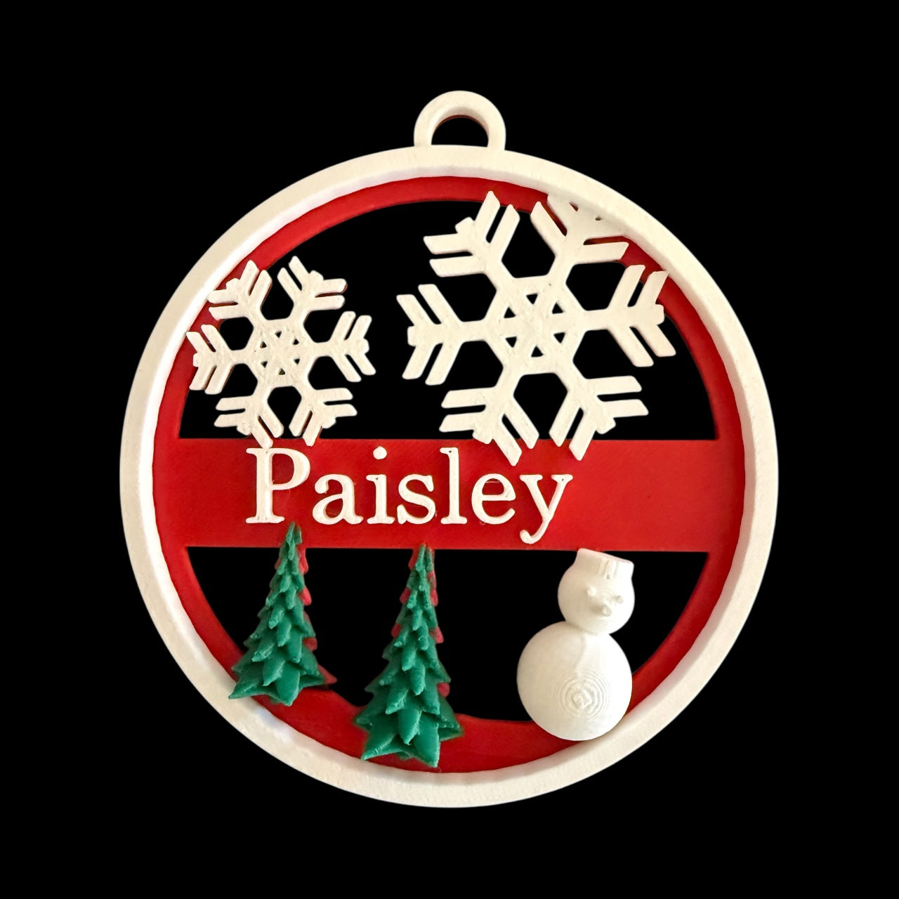 Custom Christmas Ornament