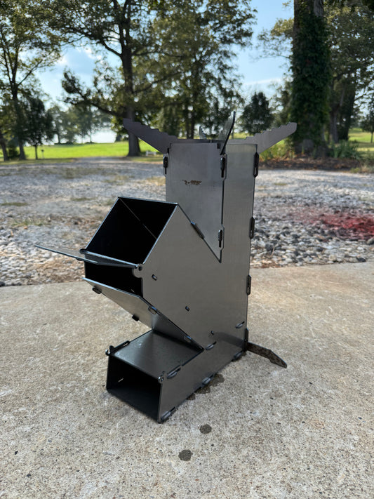Collapsible Rocket Stove