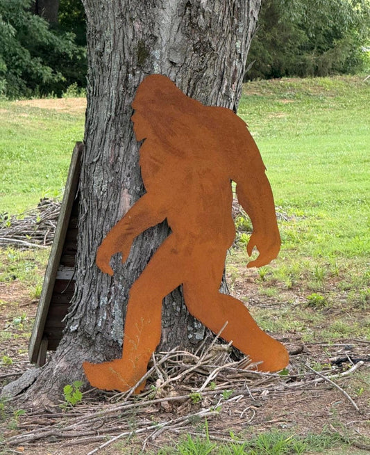 Steel Bigfoot Silhouette