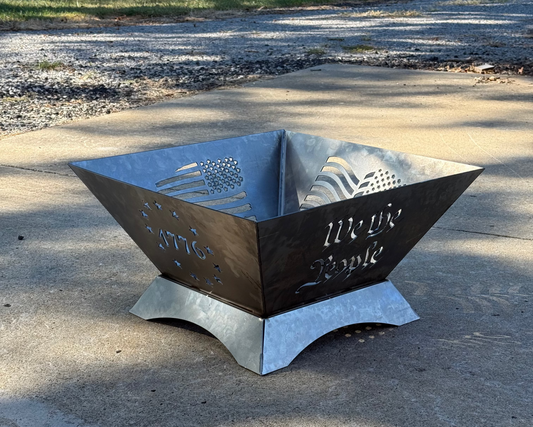 Patriotic Fire Pit