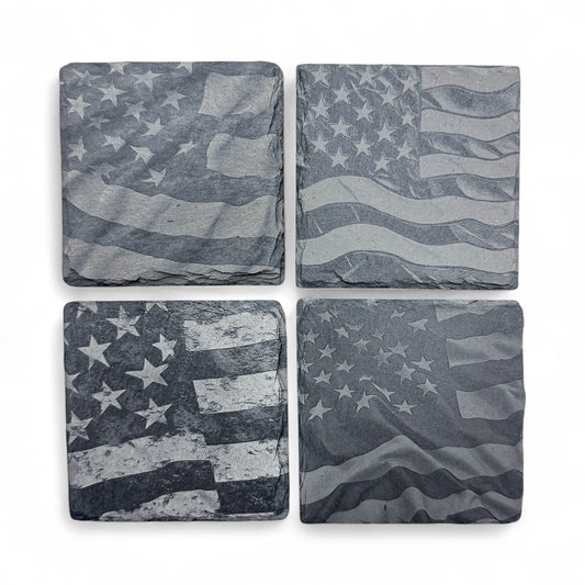 American Flag Coaster