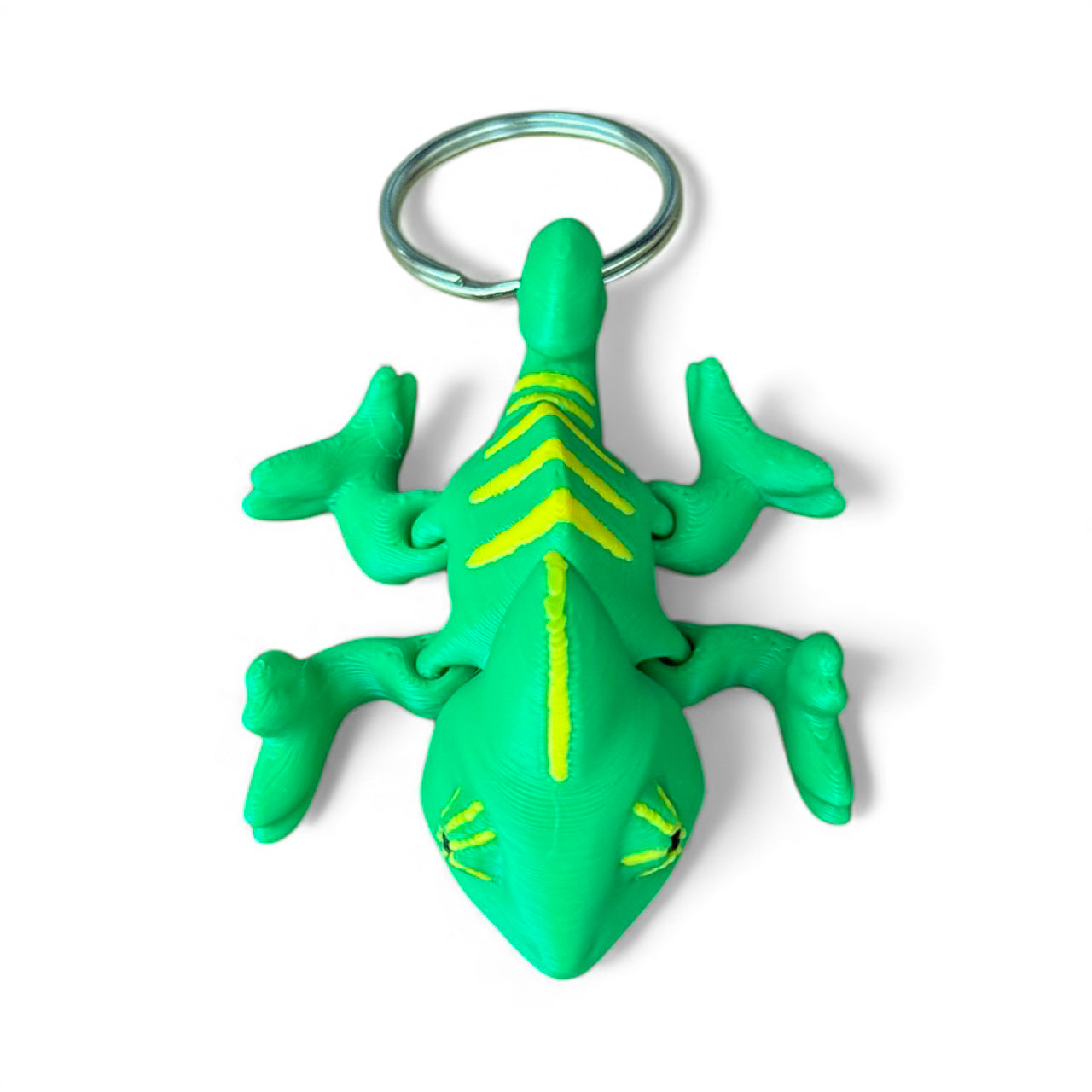 Crazy Chameleon Keychain